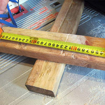 measure centre of beam