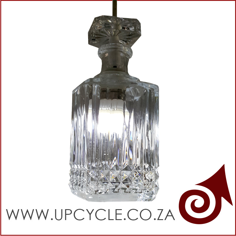 Decanter light fitting