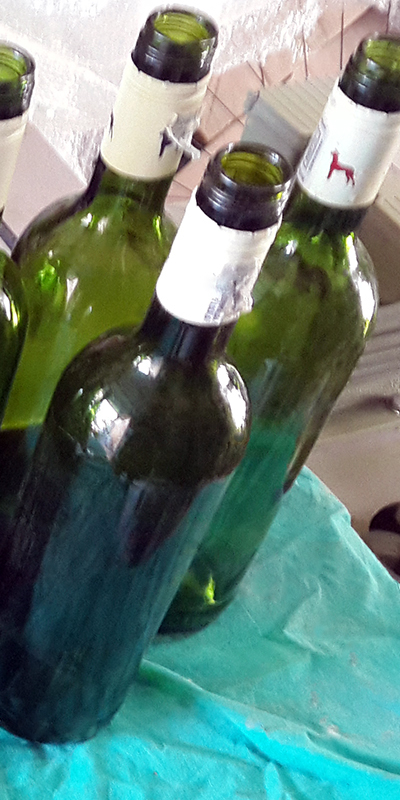 complete wine bottle