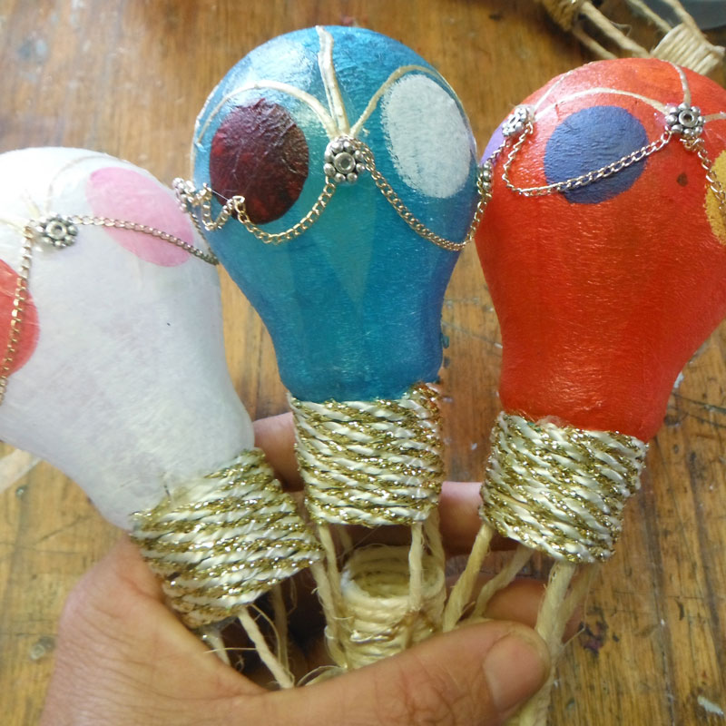 the finished products