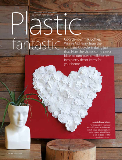 ideas mag milk bottle heart